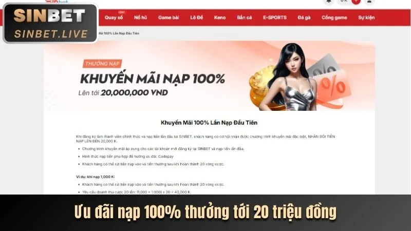 Hoàn trả cực cao